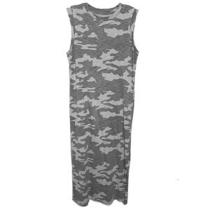 Universal Thread Goods Co XS camo print maxi w side slits 11055